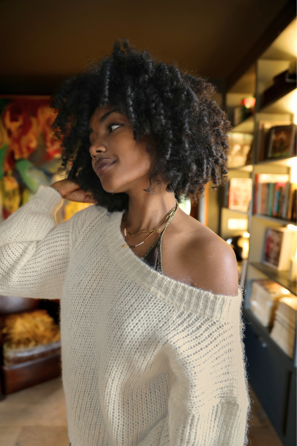 Jumper in Clotted Cream