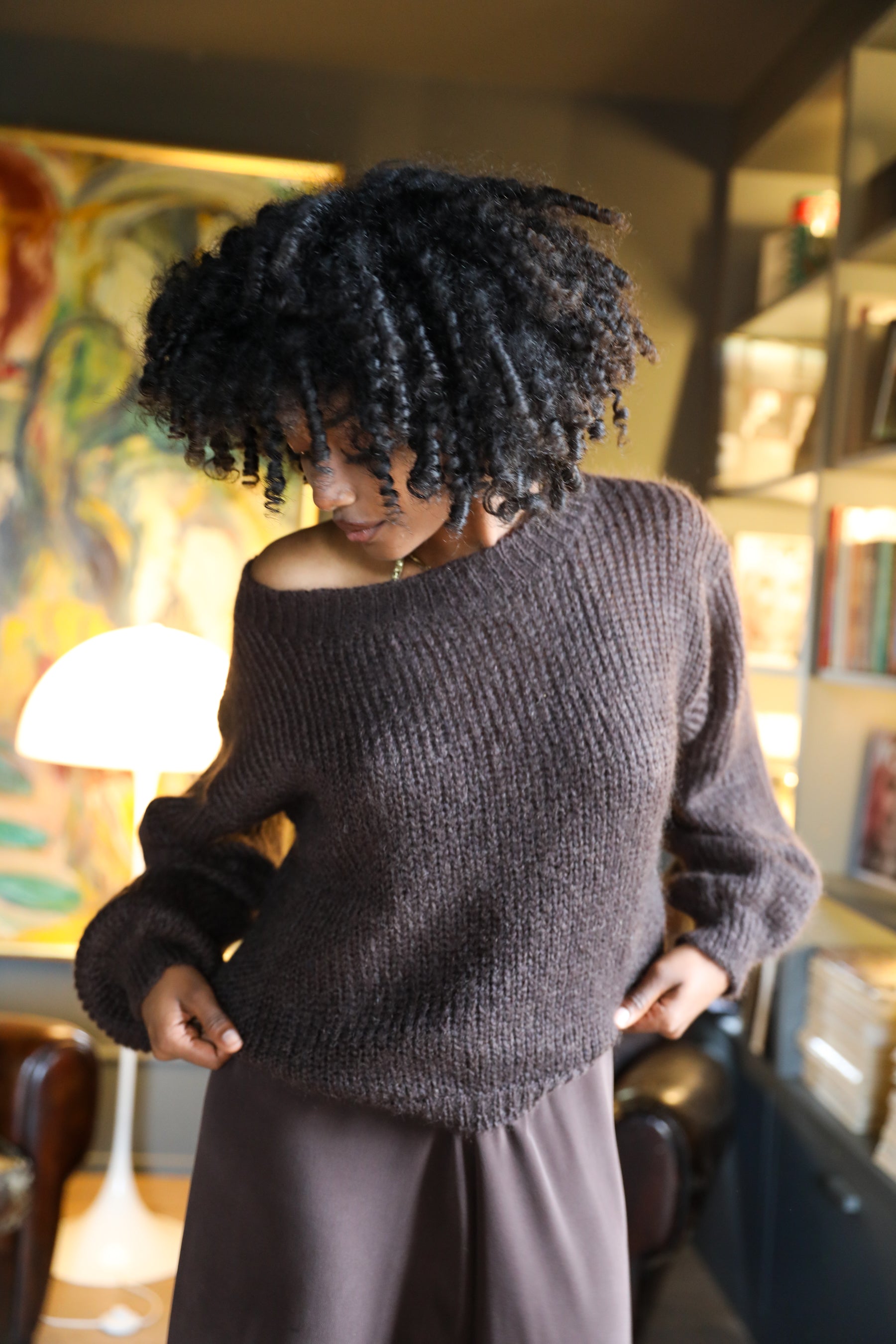 Jumper in Bitter Chocolate