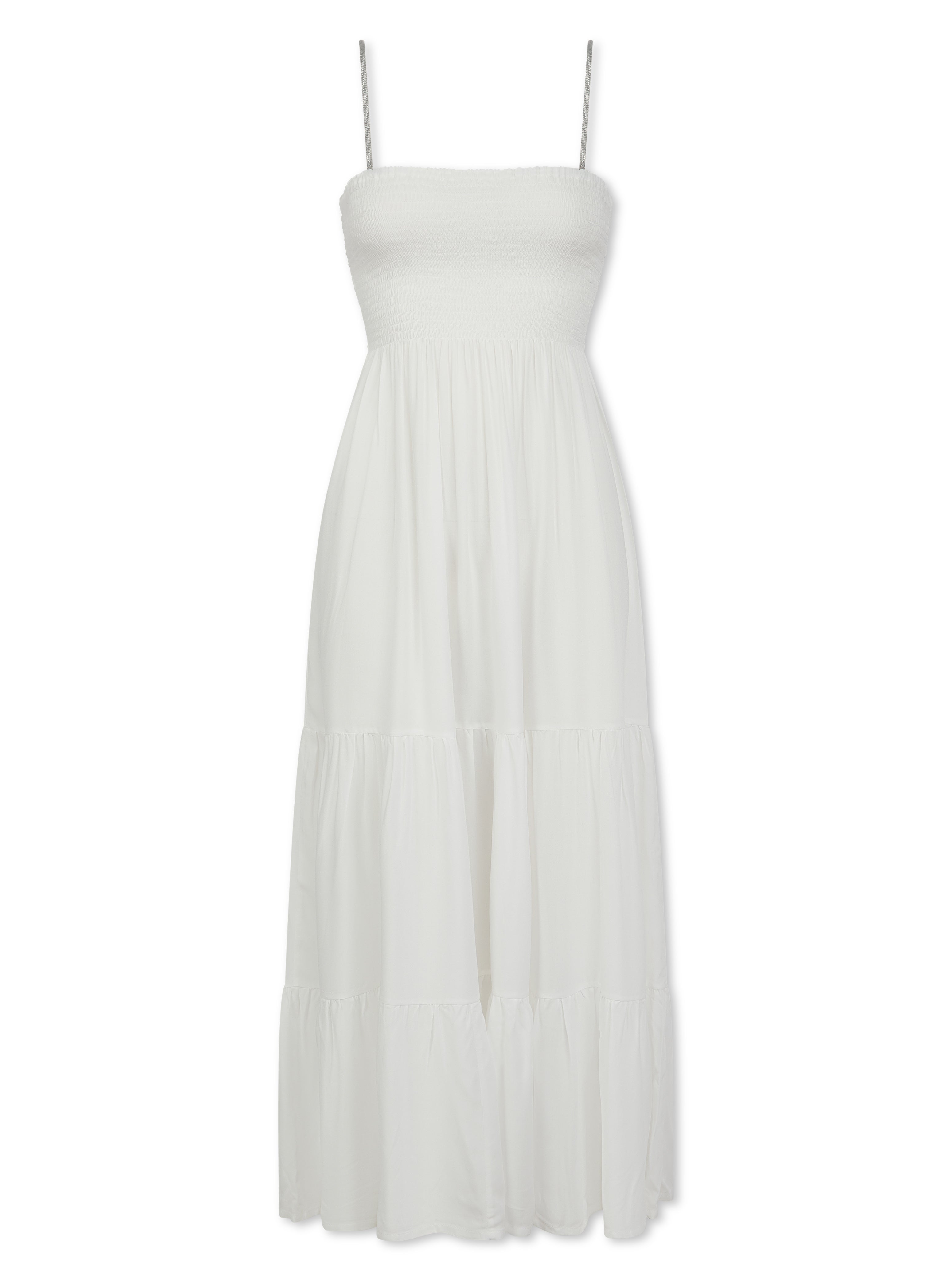 Gaia Dress in Pure White