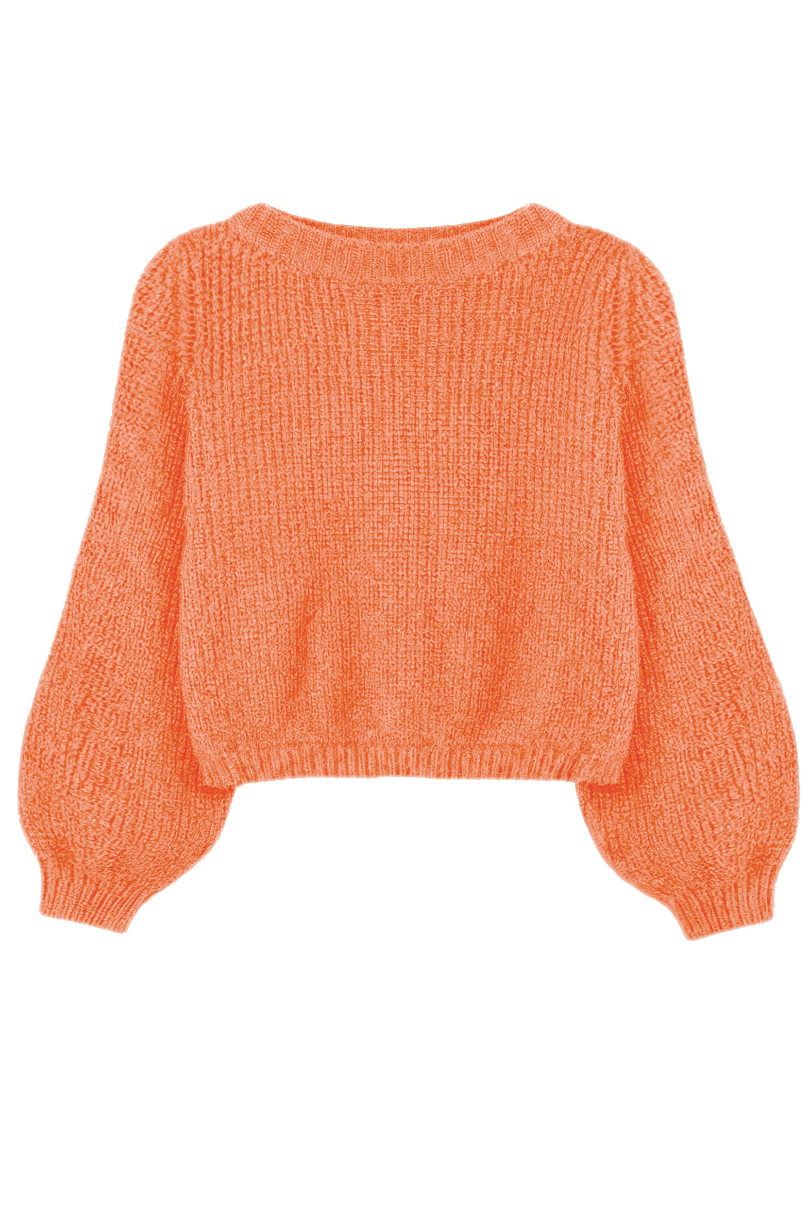 Cropped Jumper in Apricot