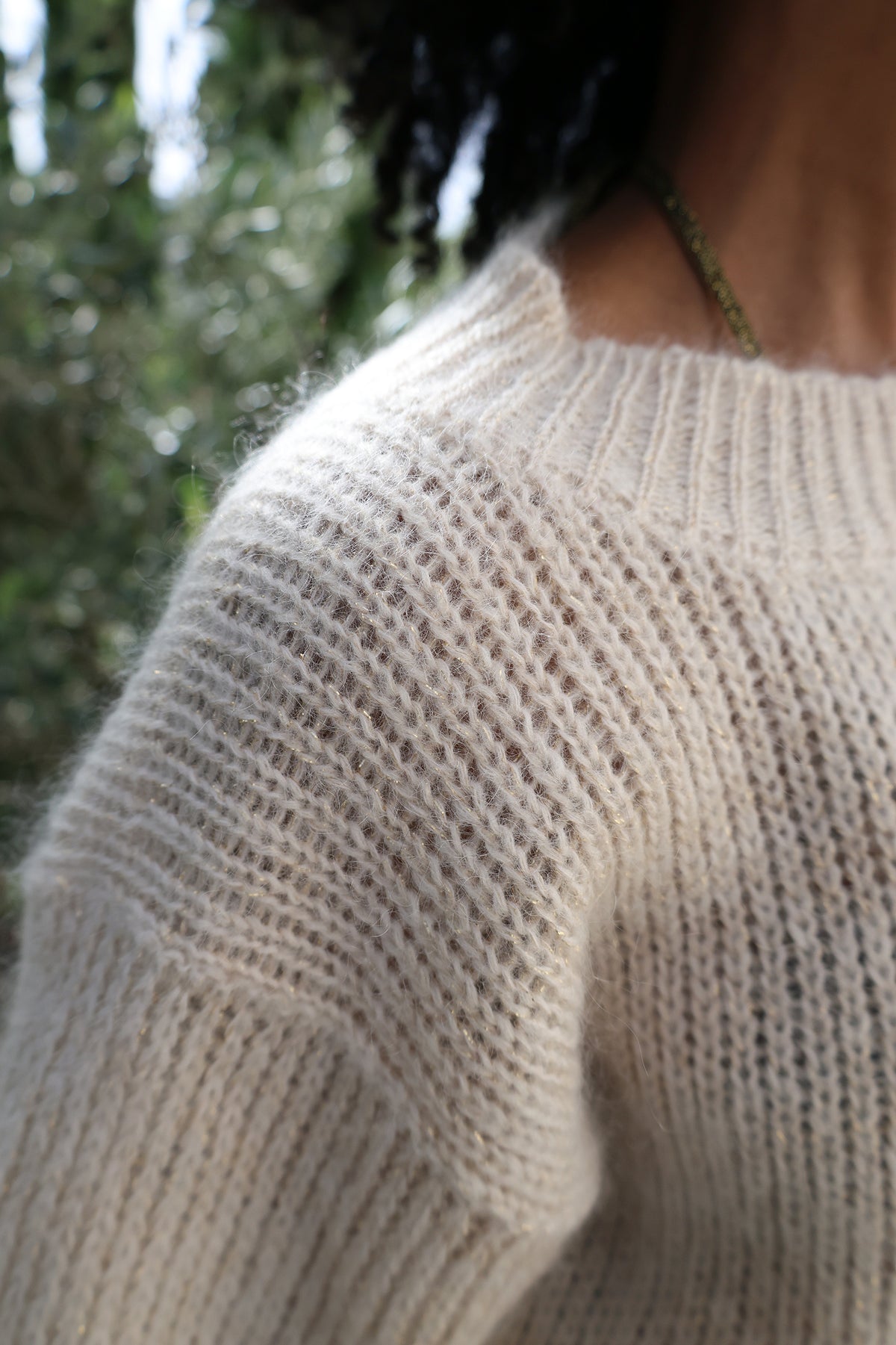 Jumper in Clotted Cream