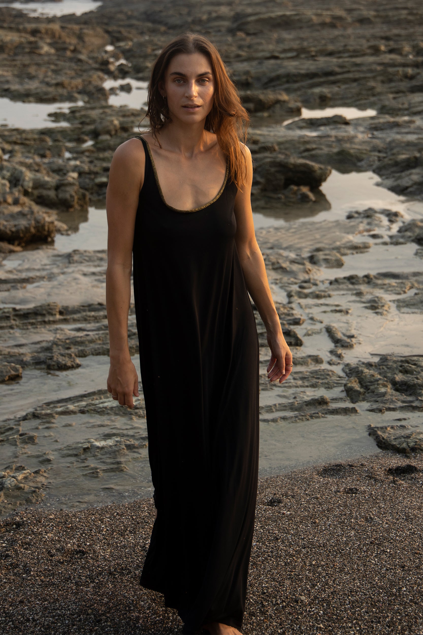 Nyxx Dress in Black Jersey