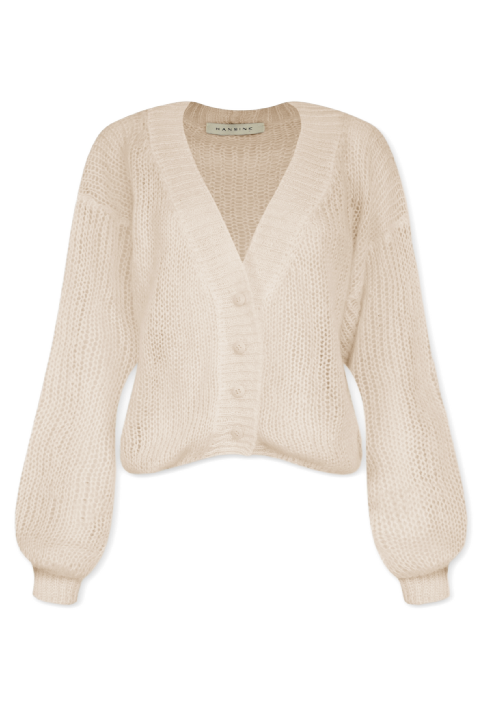 Cropped Cardigan in Clotted Cream