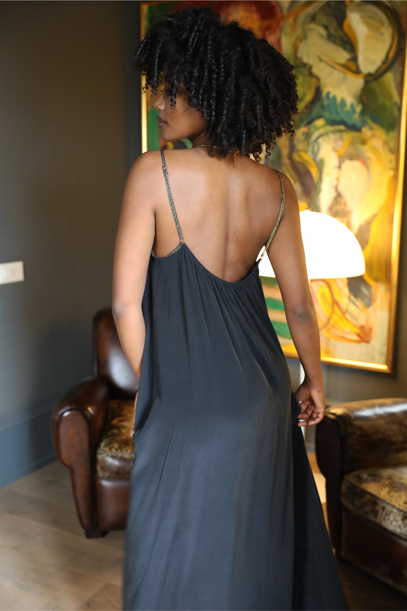 Hestia Dress in Black