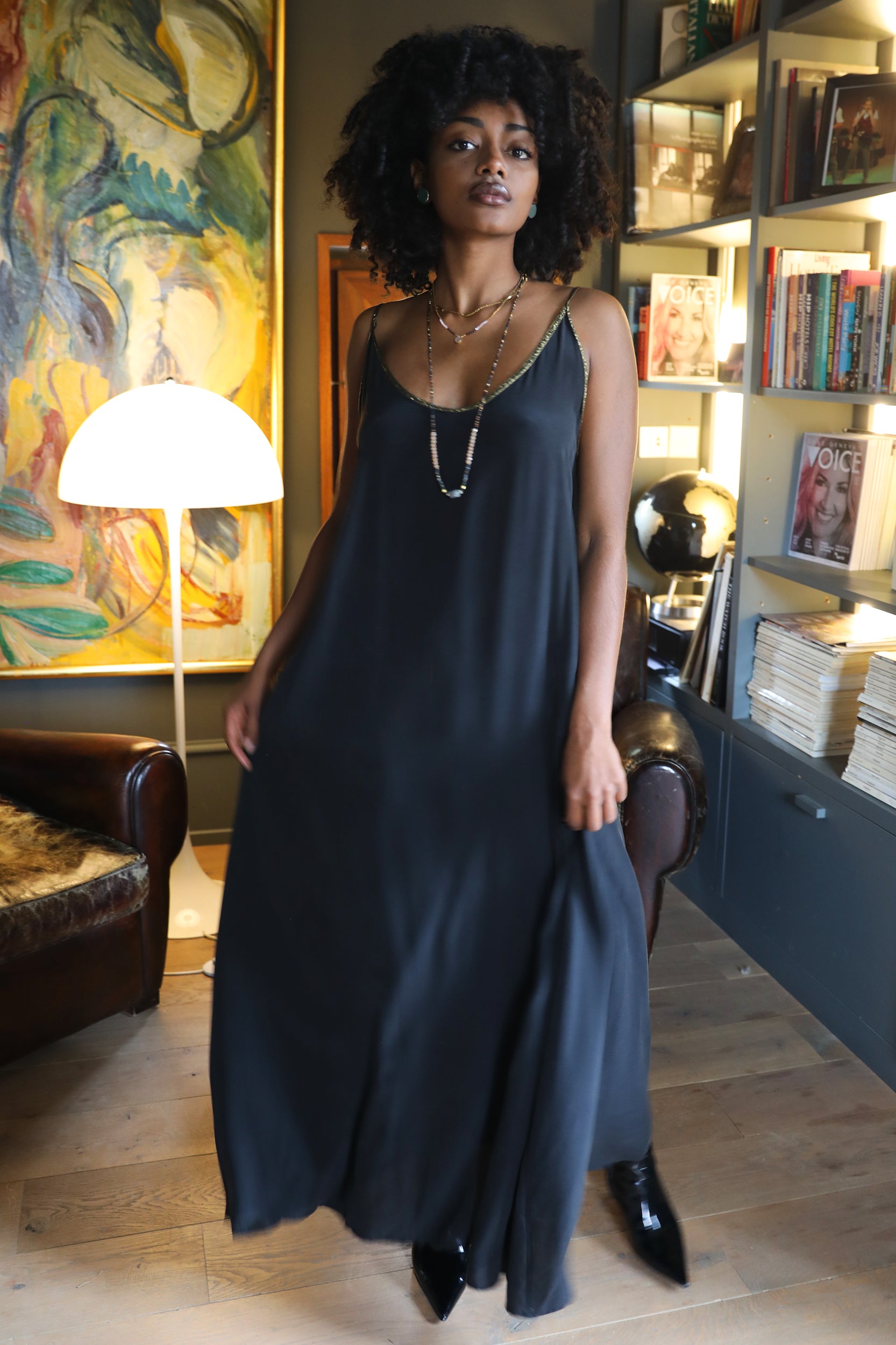 Hestia Dress in Black