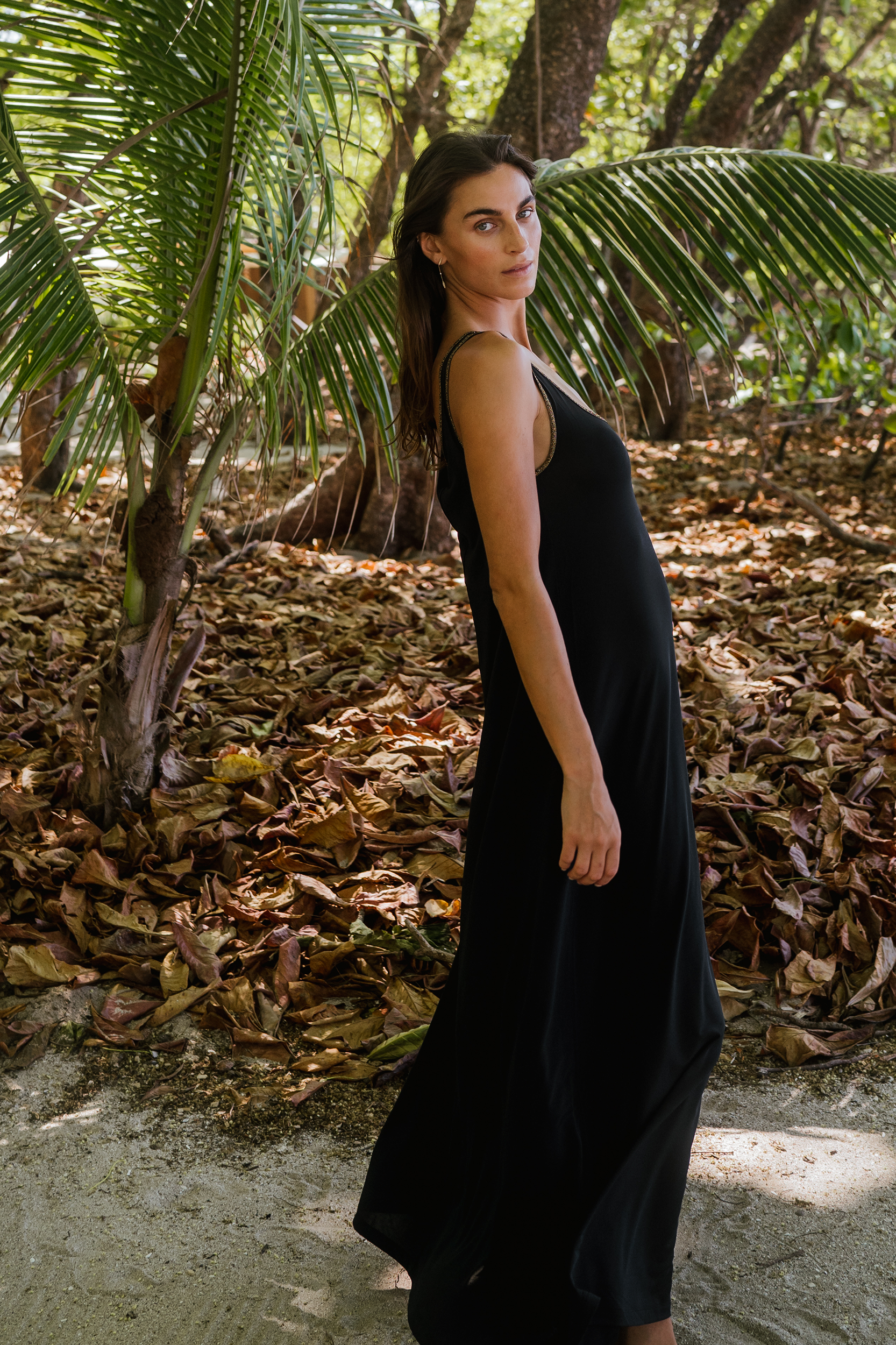 Nyxx Dress in Black Jersey