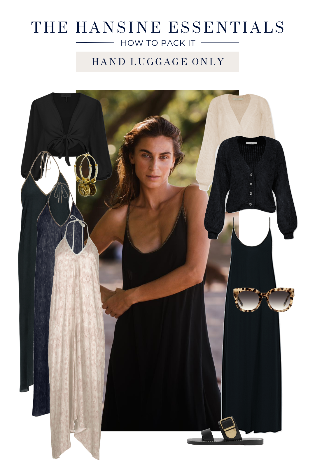 Hestia Dress in Black