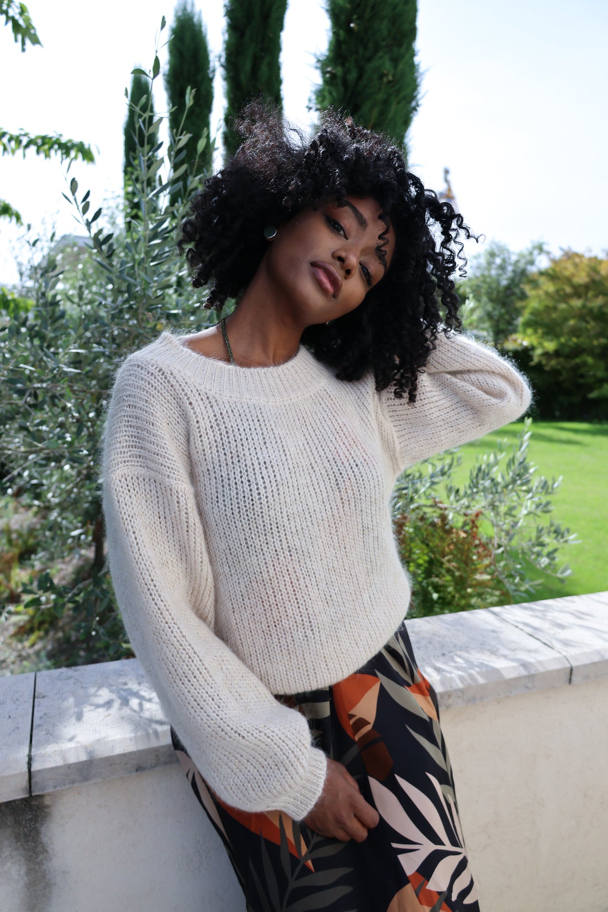 Jumper in Clotted Cream