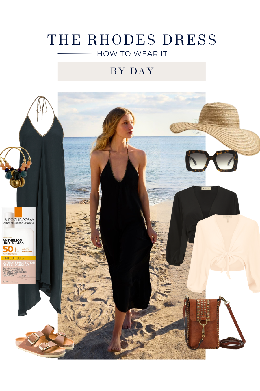 Rhodes Dress in Black