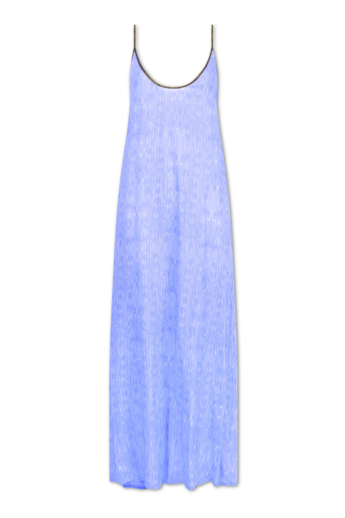 Hestia Dress in in Dusty Sweetpea Balinese Feather Print