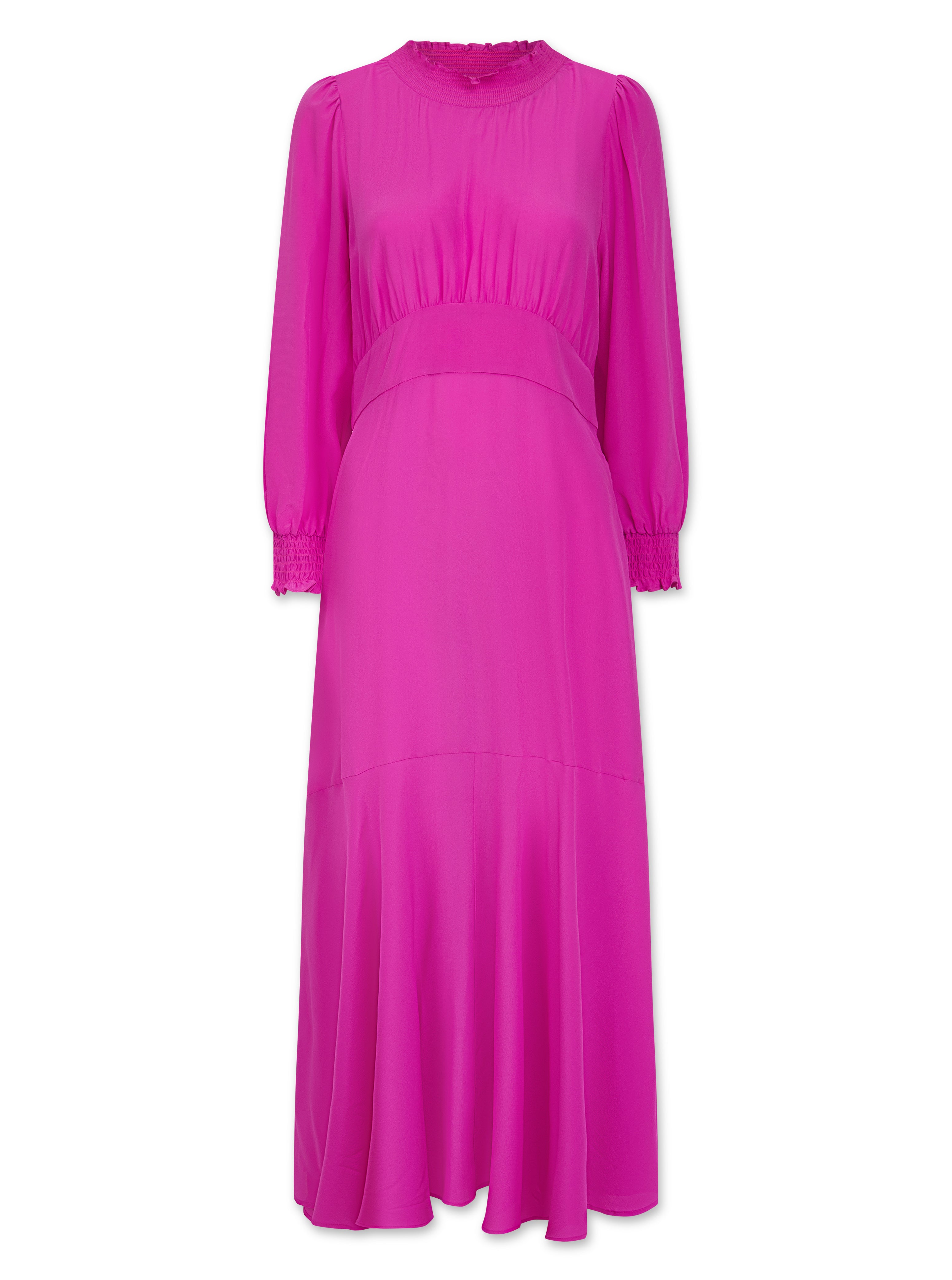 Hemera Dress in Magenta