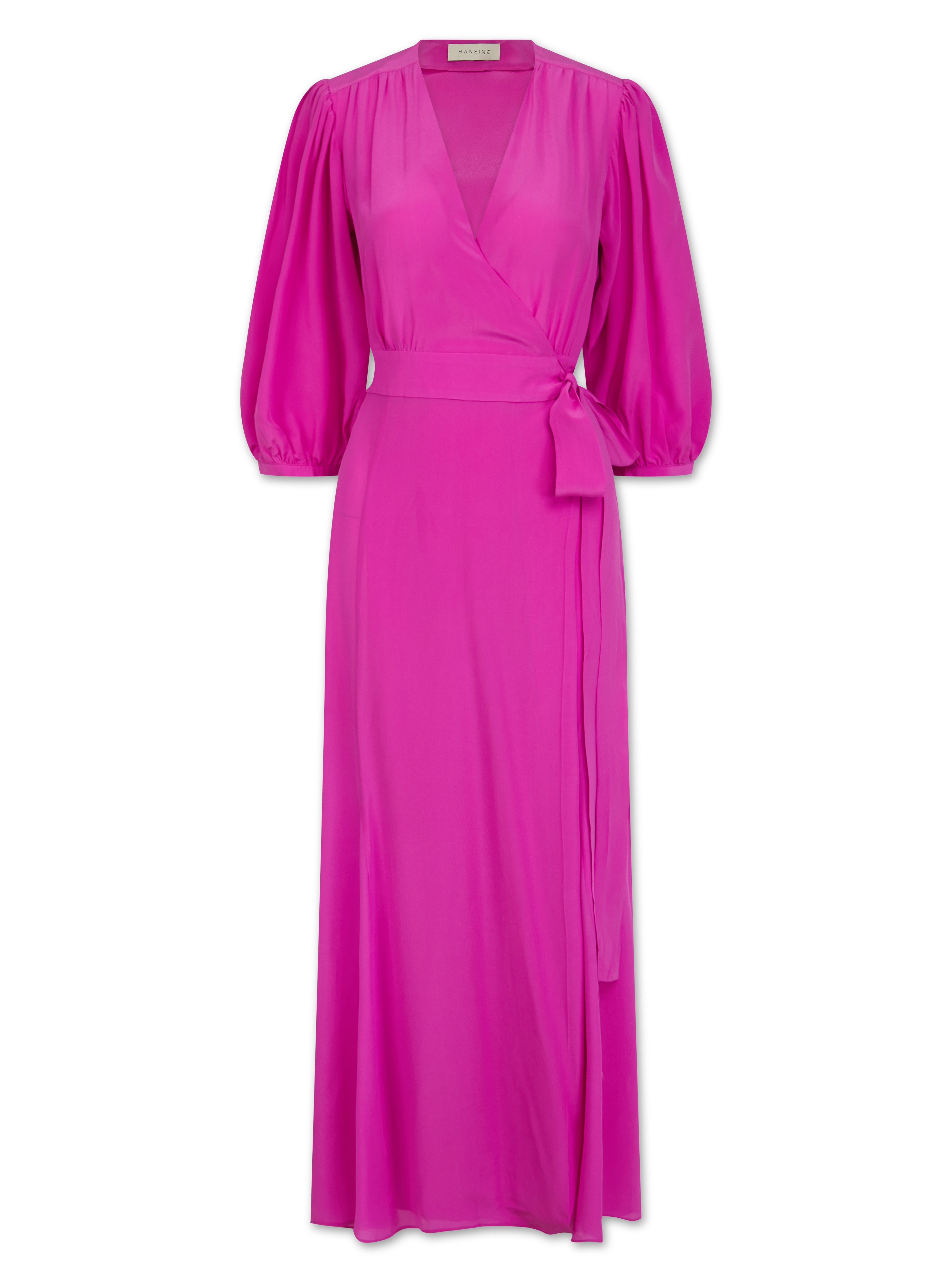 Pheobe Dress in Magenta