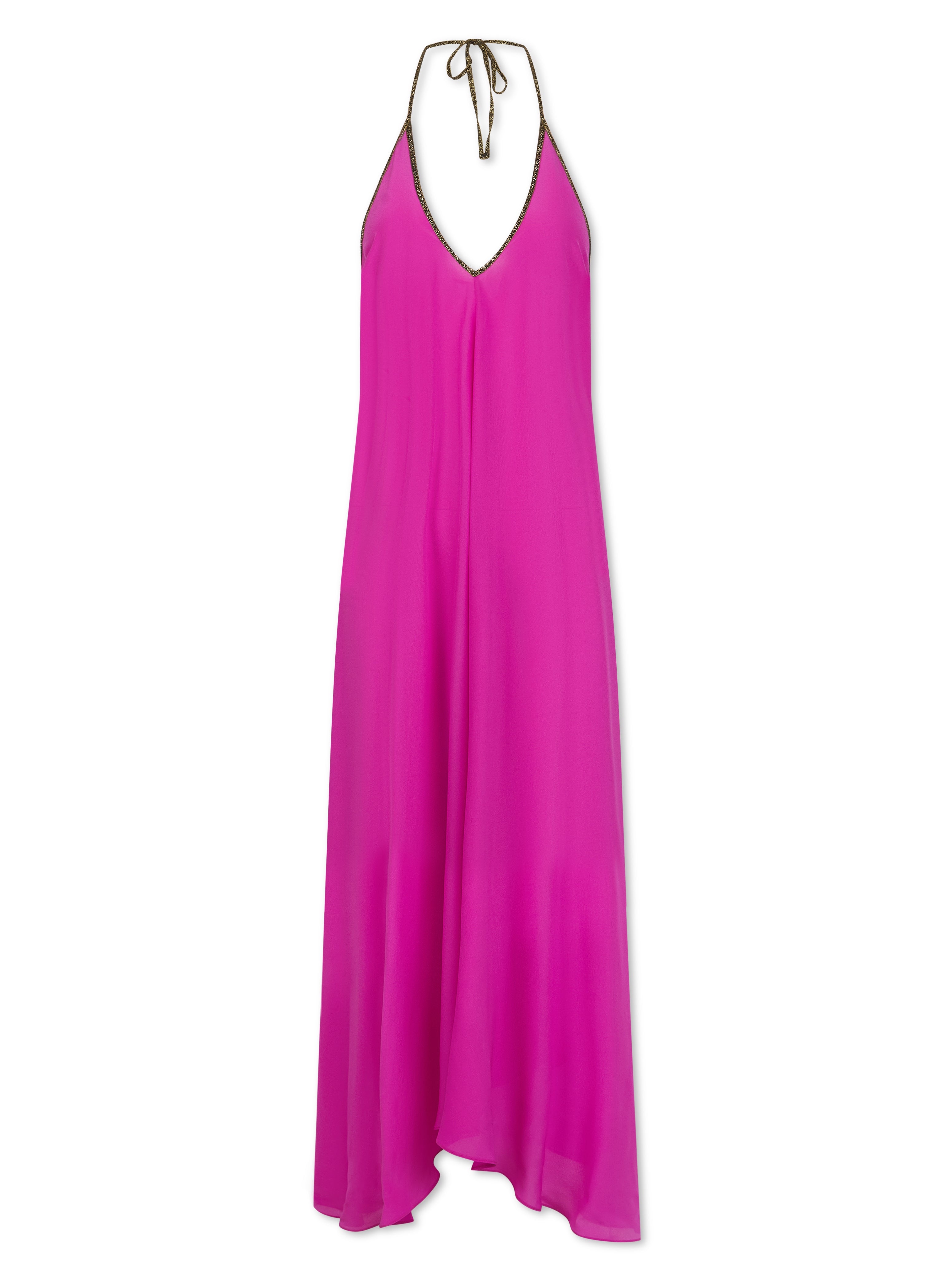 Rhodes Dress in Magenta