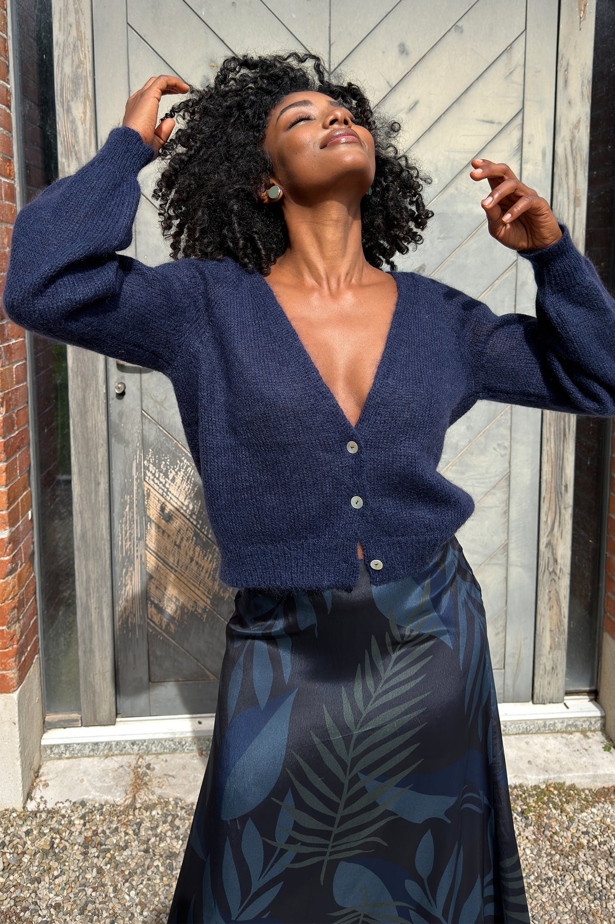 Chiquito Cardigan in Midnight