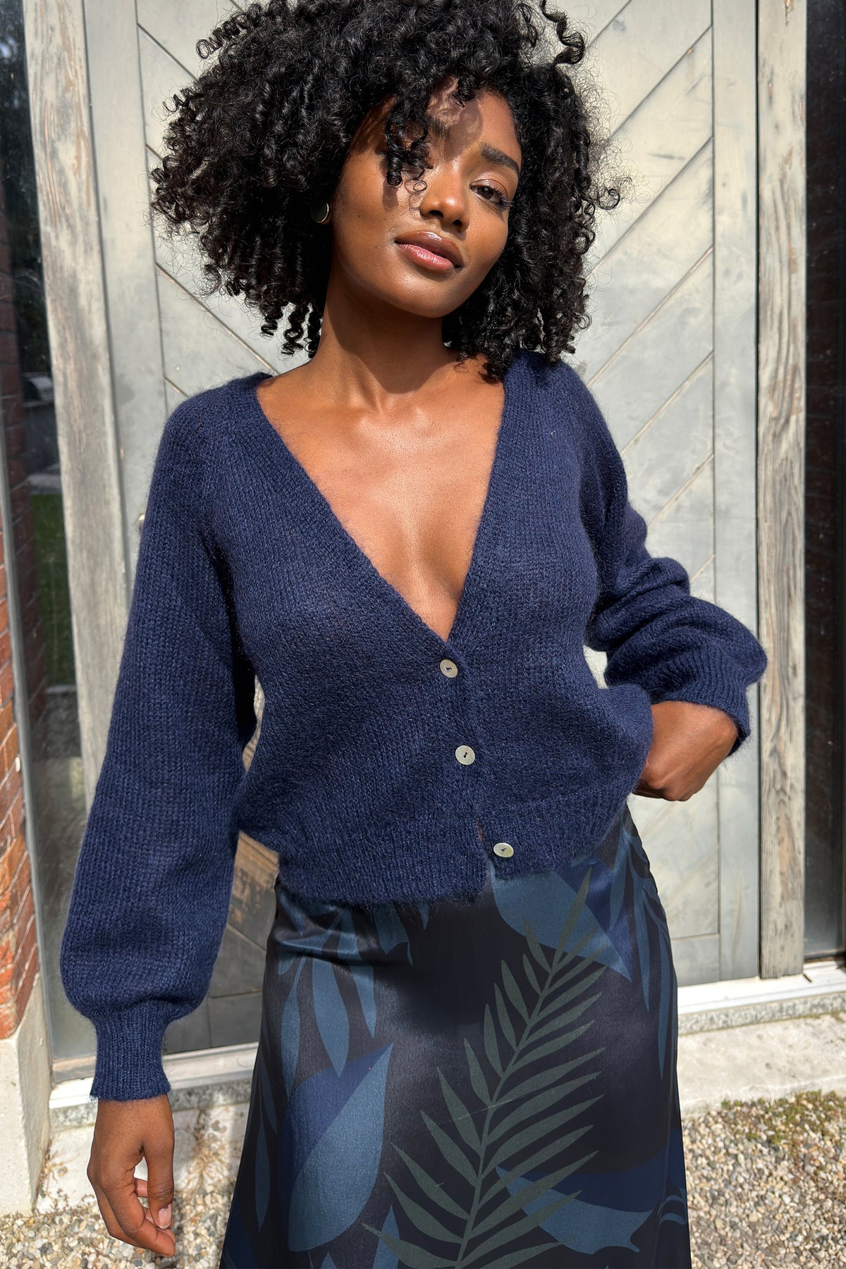 Chiquito Cardigan in Midnight