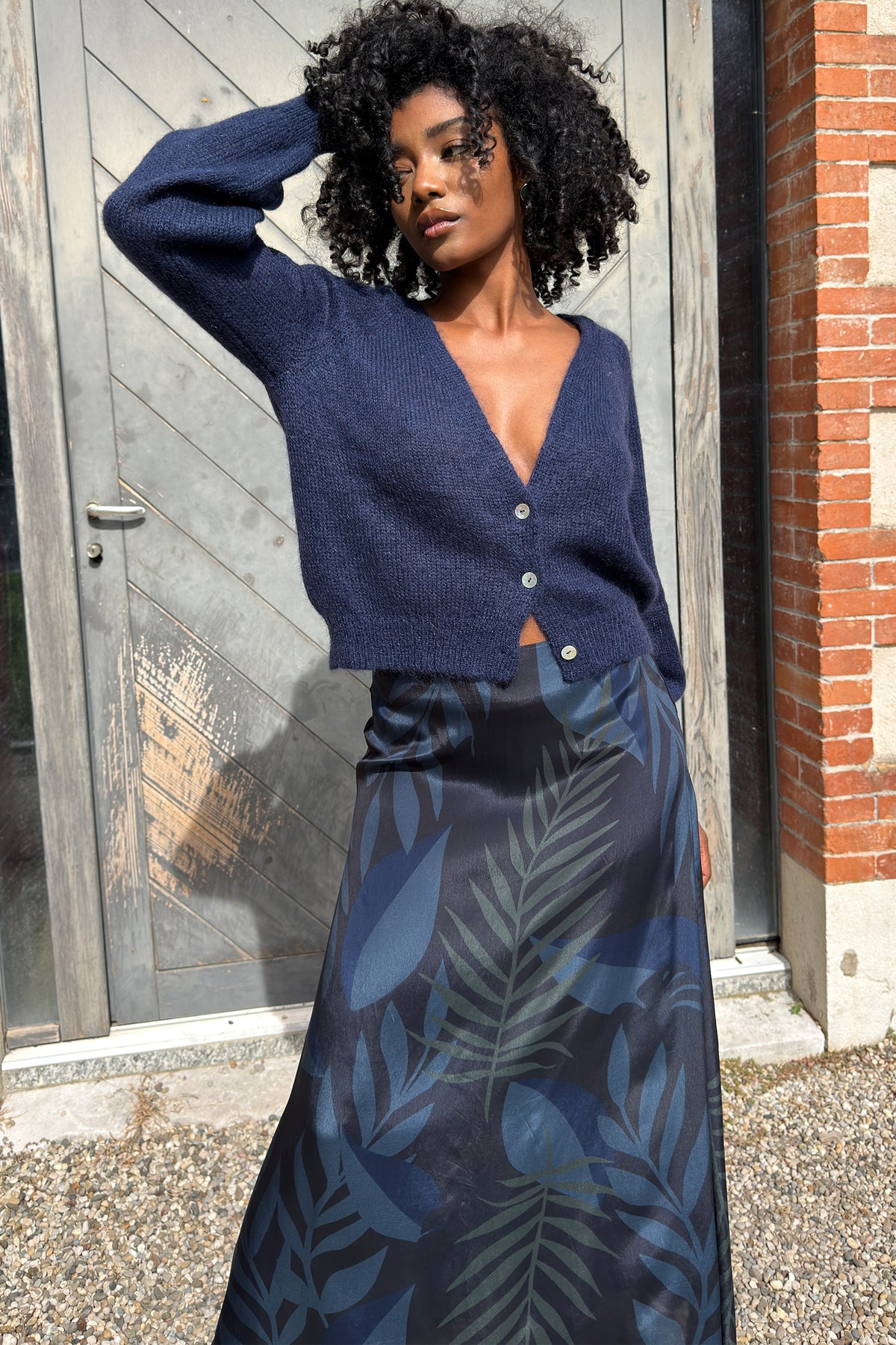 Chiquito Cardigan in Midnight