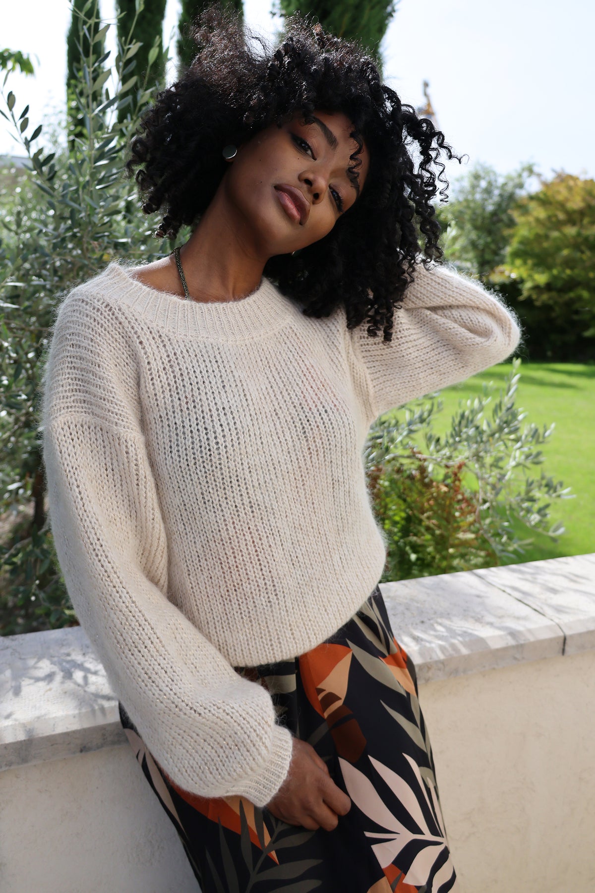 Jumper in Clotted Cream