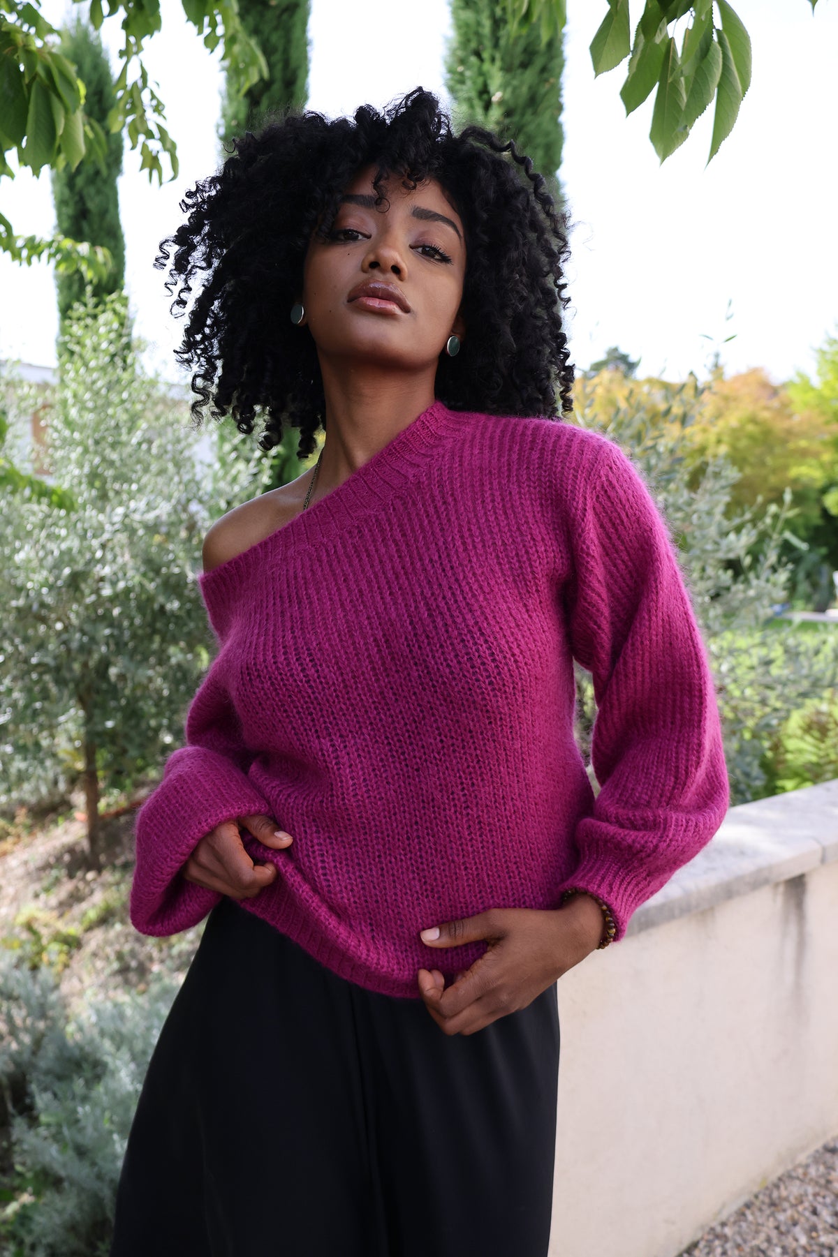 Jumper in Magenta