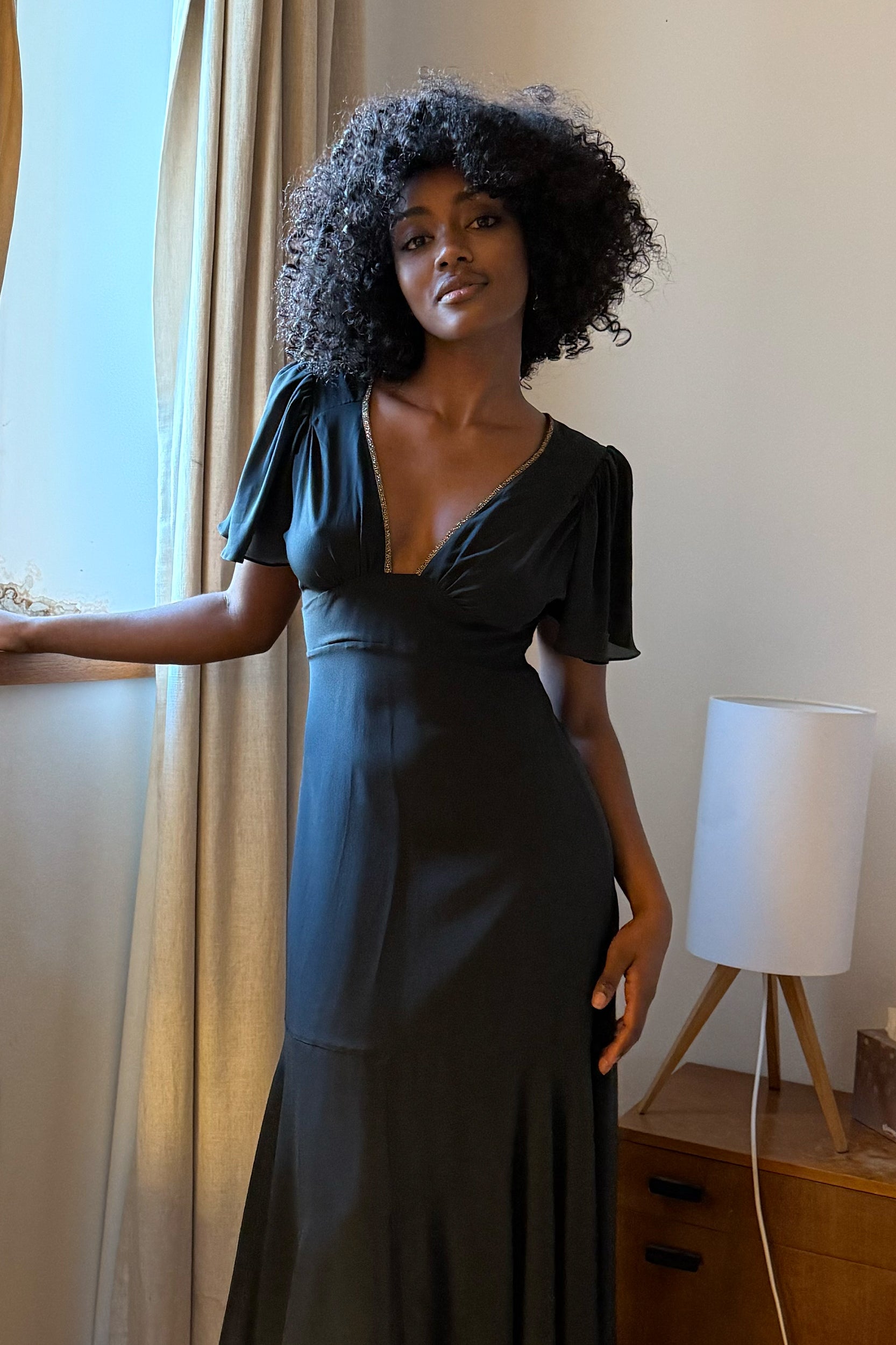 Iris Dress in Black