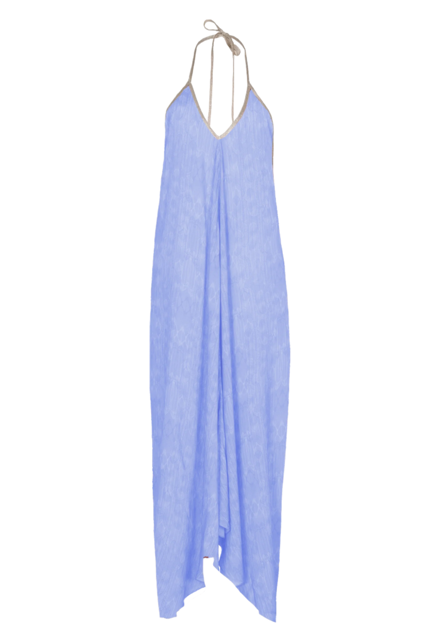 Rhodes Dress in Dusty Sweetpea Balinese Feather Print