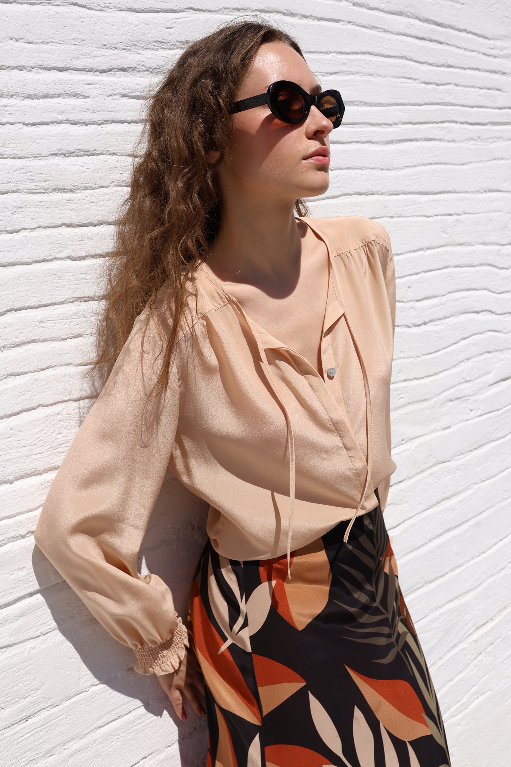 Melia Shirt in Sand