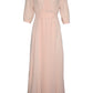 Athena Dress in Sand Blush