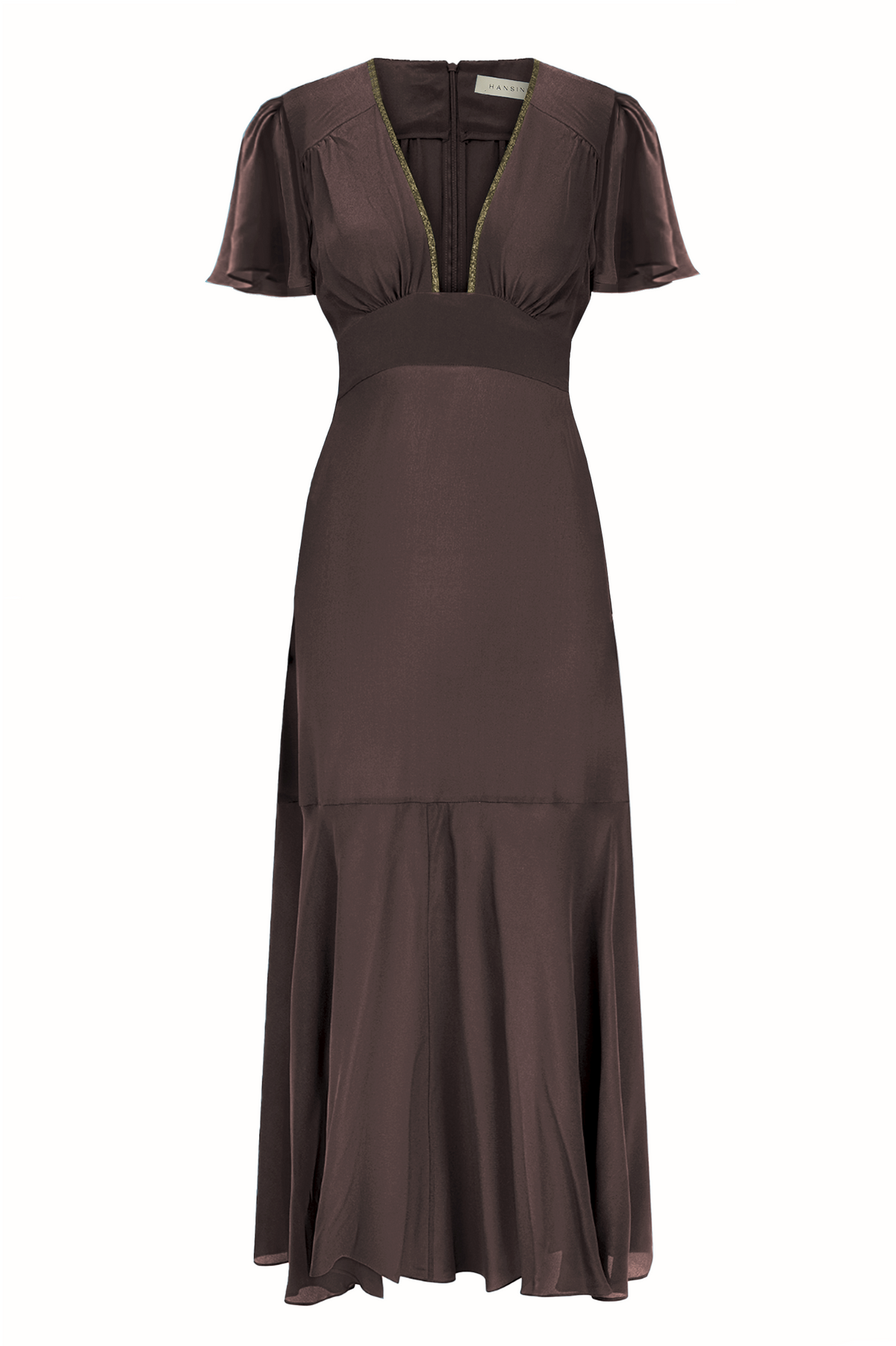 Iris Dress Chocolate