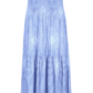 Gaia Skirt in Dusty Sweetpea African Peacock Print