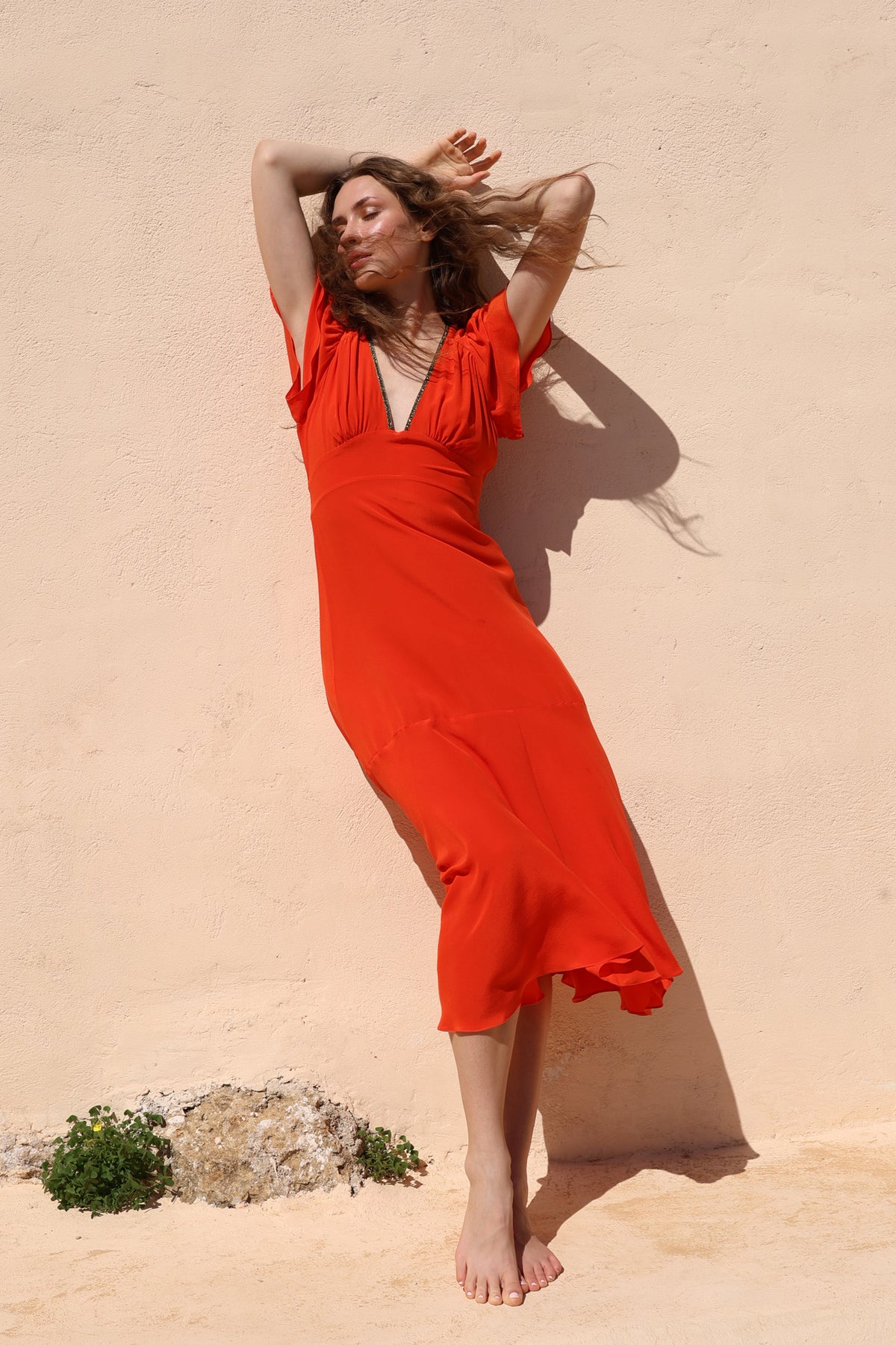 Iris Dress Fire