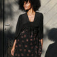 Bolero in Black Silk