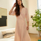 Athena Dress in Sand Blush