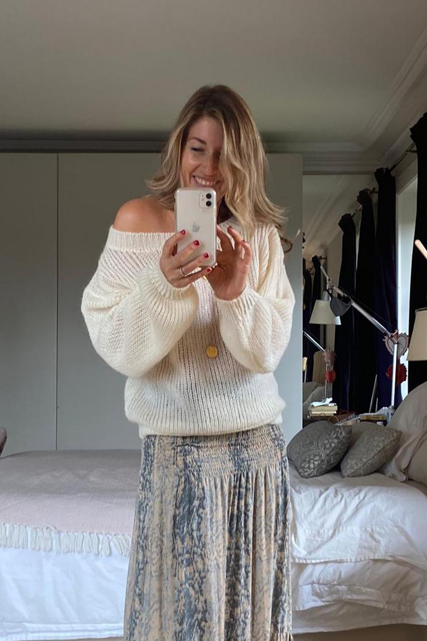 Cropped Mohair Jumper