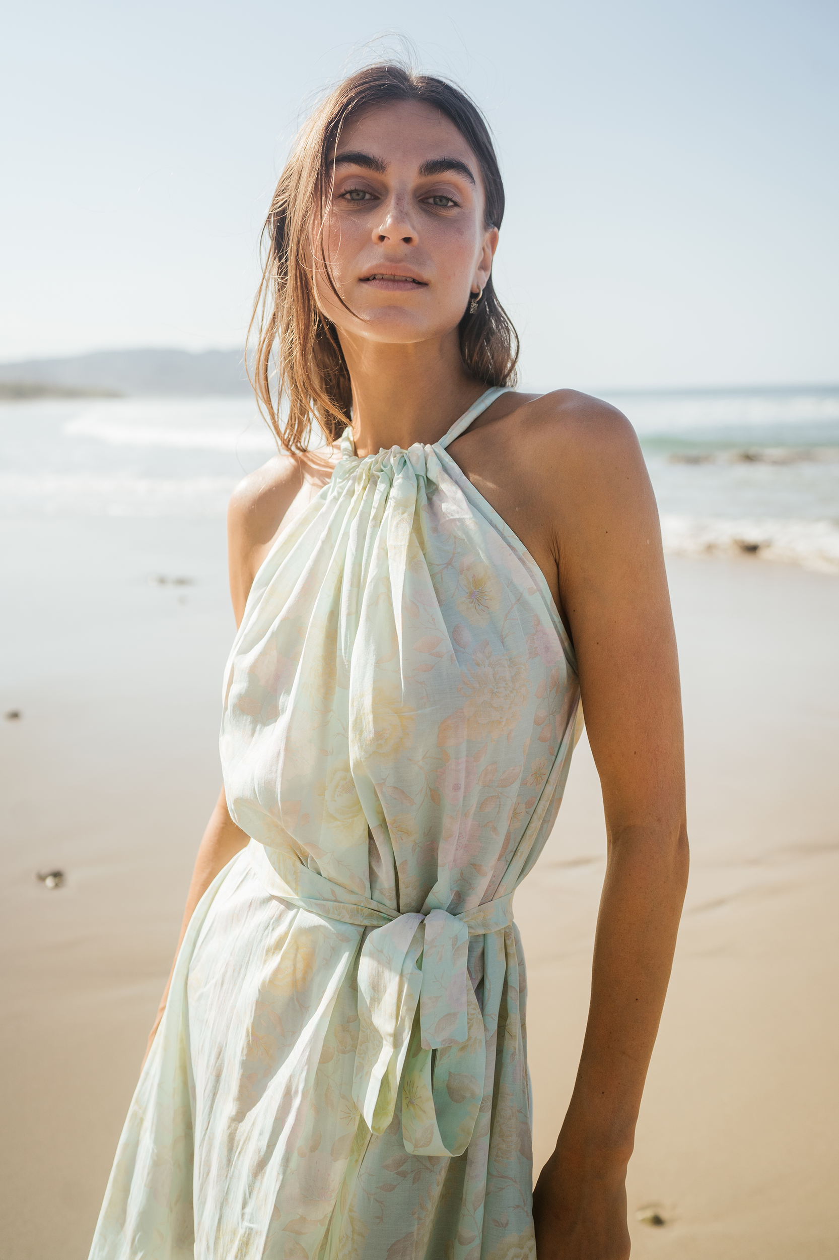 Hebe in Fiori Print in Pastels